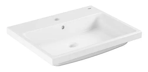 Grohe Cube Ceramic - Umývadlo zápustné, 605x490 mm, PureGuard, alpská biela 3947900H