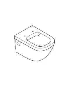 Grohe Euro Ceramic - Závesné WC, rimless, alpská biela 39538000