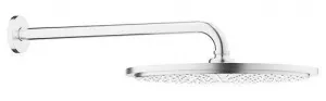 Grohe Rainshower - Hlavová sprcha Cosmopolitan, priemer 310 mm, sprchové rameno 380 mm, supersteeel 26066DC0
