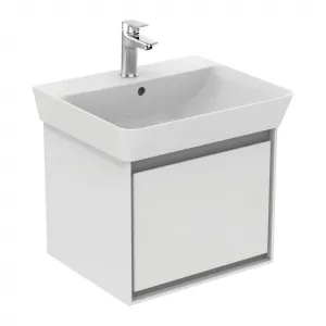 Ideal Standard Connect Air - Umývadlo CUBE 550x460 mm, s prepadom, biela E029901