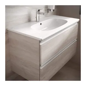 Ideal Standard Tesi - Nábytkové umývadlo 825x450 mm, s prepadom, biela T350901