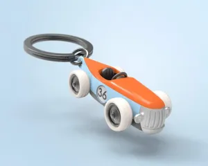 MTM - KĽÚČENKA - Retro závodné auto