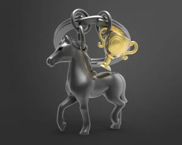 MTM - KĽÚČENKA - Kôň čierny
