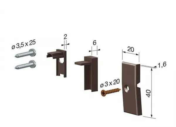 CO - 520 PRAHOVÁ VÝSUVNÁ LIŠTA dĺžka 930 mm