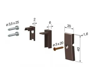 CO - 520 PRAHOVÁ VÝSUVNÁ LIŠTA dĺžka 930 mm