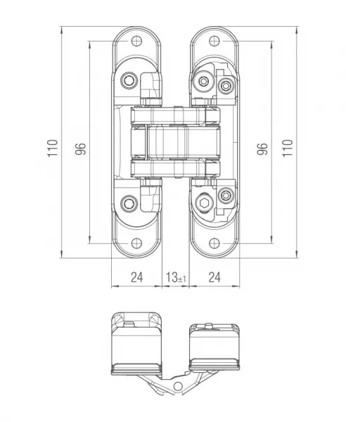 KZ - Skrytý záves Atomika - K8060