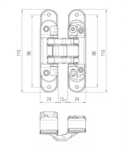 KZ - Skrytý záves Atomika - K8060