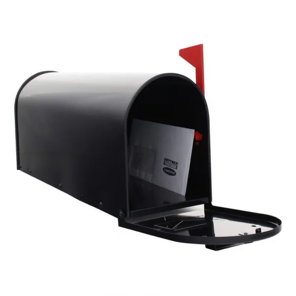 RR - POŠTOVÁ SCHRÁNKA US ALU MAILBOX - T00218 Č - Čierna