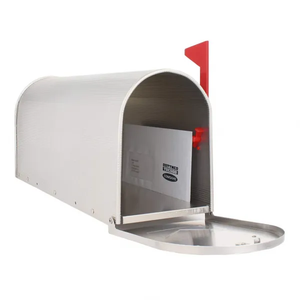 RR - POŠTOVÁ SCHRÁNKA US ALU MAILBOX - T00215 S - Strieborný komaxit
