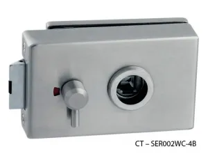CT - 7000 Kovanie na sklenené dvere protikus na pasívne krídlo, CT - SER002IN-4B Nerez matná