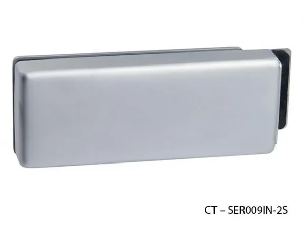 CT - 18000 Kovanie na sklenené dvere kovanie s BB otvorom, CT - SER009FC-2S Chróm matný