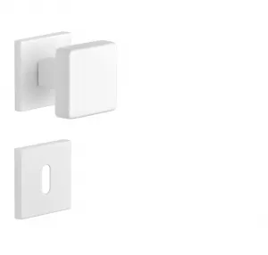AT - MADLO MORA - HR 7S BIM - biela matná (WHITE) bez spodnej rozety madlo pevné ks