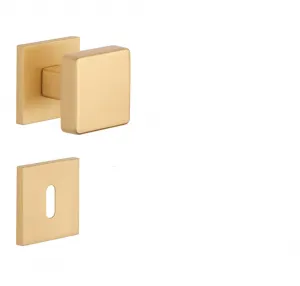 AT - MADLO MORA - HR 7S ZLM - zlatá matná (GOLD SATIN) bez spodnej rozety madlo pevné ks