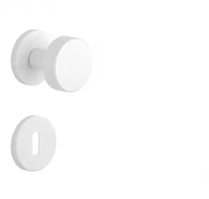 AT - GUĽA RUTA - R 7S BIM - biela matná (WHITE) bez spodnej rozety guľa pevná ks