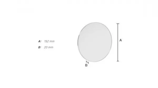 SO - OUTLINE FK442 - Samolepiace magnetické zrkadlo