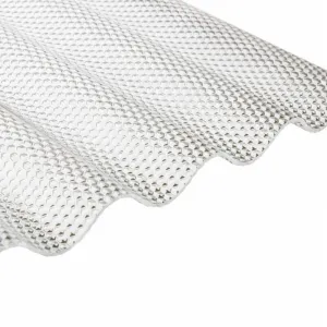 Akrylová profilová doska sínus 76/18, 200 x 104,5 cm priehľadný plast