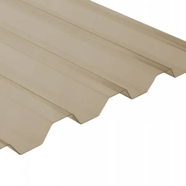 Gutta PVC trapéz - bronz bronz 2000 mm 900 mm