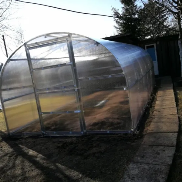 Skleník TIBERUS polykarbonát 4 mm Lanitplast 600 cm