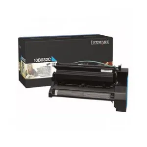 Lexmark 10B032C azúrový (cyan) originálny toner
