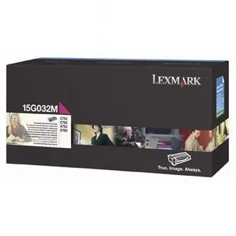 Lexmark 15G032M purpurový (magenta) originálny toner