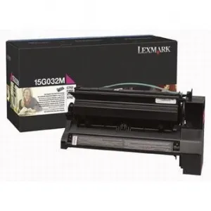 Lexmark 15G032M purpurový (magenta) originálny toner