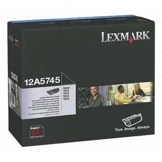 Lexmark 12A5745 čierný (black) originálny toner