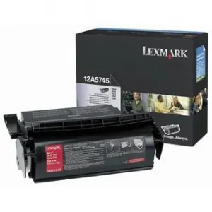 Lexmark 12A5745 čierný (black) originálny toner