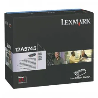 Lexmark 12A5745 čierný (black) originálny toner