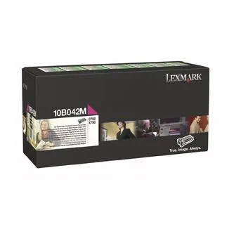 Lexmark 10B042M purpurový (magenta) originálny toner