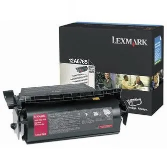 Lexmark 12A6765 čierný (black) originálny toner