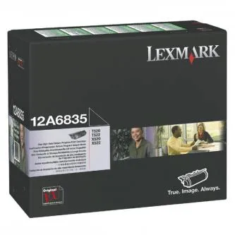 Lexmark 12A6835 čierný (black) originálny toner