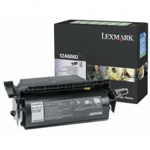 Lexmark 12A6860 čierný (black) originálny toner