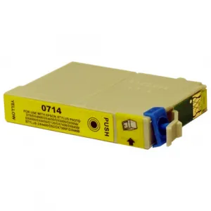 Epson T0714 žltá (yellow) kompatibilná cartridge
