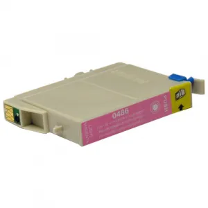 Epson T0486 svetlo purpurová (light magenta) kompatibilná cartridge