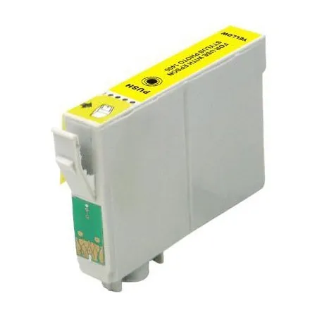 Epson T0804 žltá (yellow) kompatibilná cartridge
