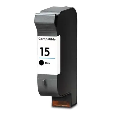 Kompatibilná kazeta s HP 15 C6615D čierna (black)