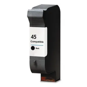 Kompatibilná kazeta s HP 45 51645A čierna (black)
