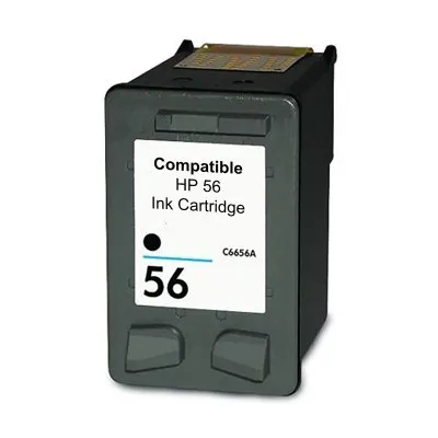 Kompatibilná kazeta s HP 56 C6656A čierna (black)
