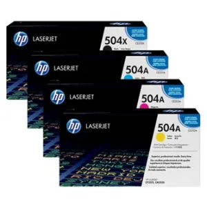 HP 504A CE250A čierný originálný toner