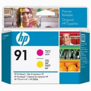 HP C9461A 91 purpurová/žltá (magenta/yellow) originálna tlačová hlava