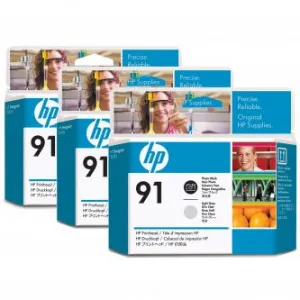 HP C9460A 91 matná čierna/azúrová (matte black/cyan) originálna tlačová hlava