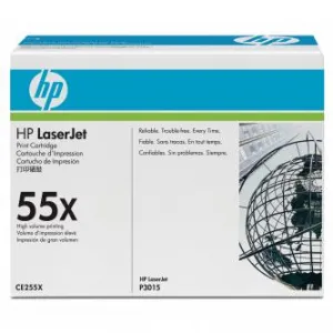 HP 55X CE255X čierný (black) originálny toner
