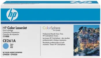 Hewlett-Packard HP originál toner CE261A, HP 648A, cyan, 11000str. CE261A