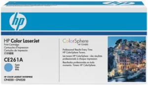 Hewlett-Packard HP originál toner CE261A, HP 648A, cyan, 11000str. CE261A
