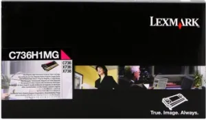 Lexmark C736H1MG purpurový (magenta) originálny toner