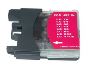 Brother LC-980/LC-985/LC-1100 purpurová (magenta) kompatibilná cartridge