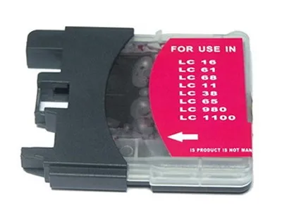 Brother LC-980/LC-985/LC-1100 purpurová (magenta) kompatibilná cartridge