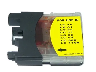 Brother LC-980/LC-985/LC-1100 žltá (yellow) kompatibilná cartridge