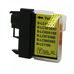 Brother LC-980/LC-985/LC-1100 žltá (yellow) kompatibilná cartridge