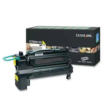 Lexmark C792X1YG žltý (yellow) originálny toner